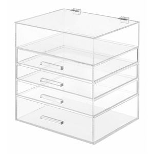 Acrylic Makeup Cosmetic Organizer 4 drawers